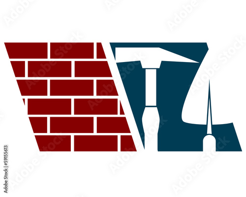 design for construction business, vector