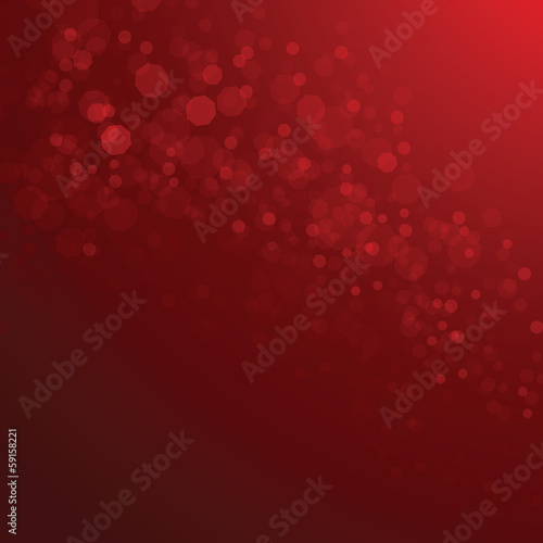 Red Bokeh