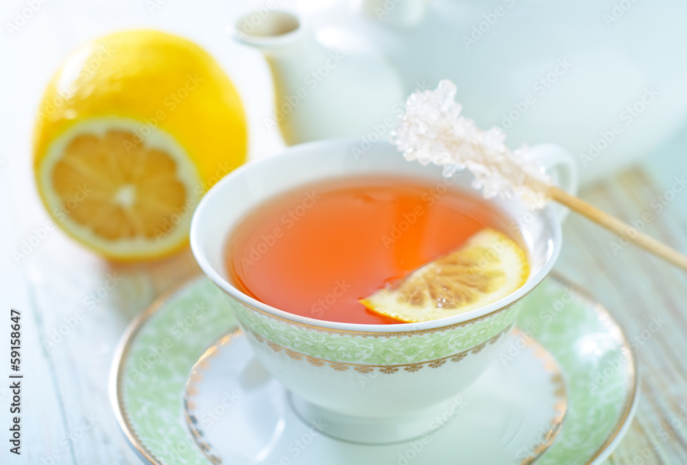tea with lemon tea with lemon