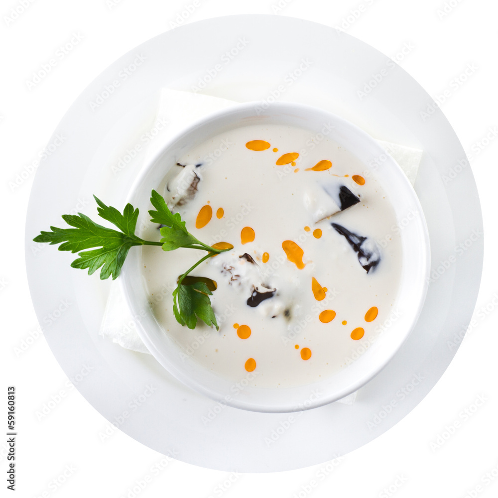 Mushroom cream soup Mushroom cream soup