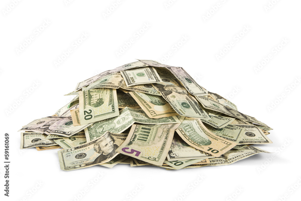 stack of cash