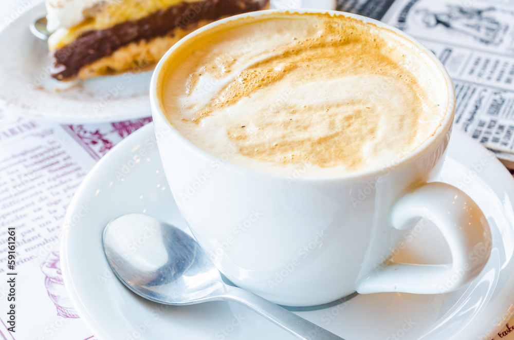 Hot latte Hot latte