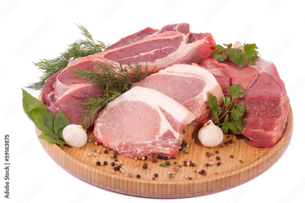 fresh raw meat fresh raw meat