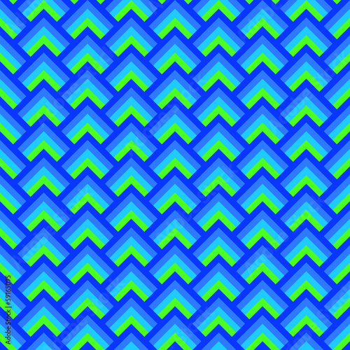 Geometric overlapped square...