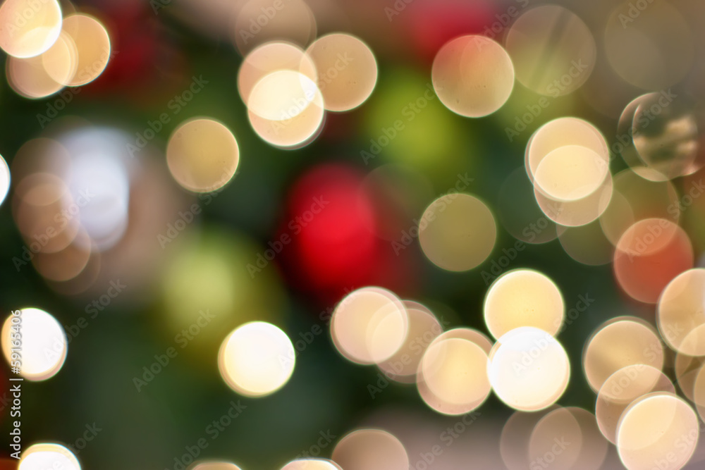 Obraz premium Christmas shiny light bokeh Colorful Abstract Background