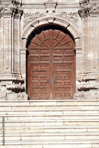 Ancient Church Entrance