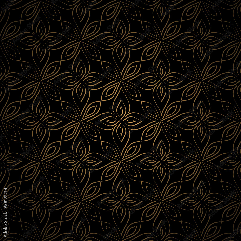 Dark gold seamless pattern Dark gold seamless pattern