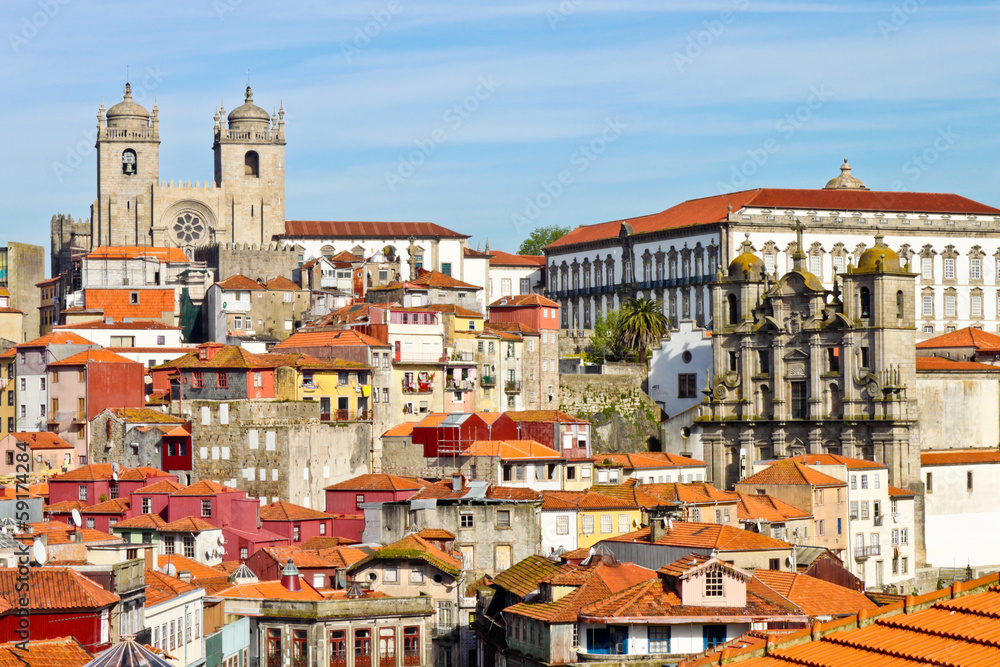 View of old Porto