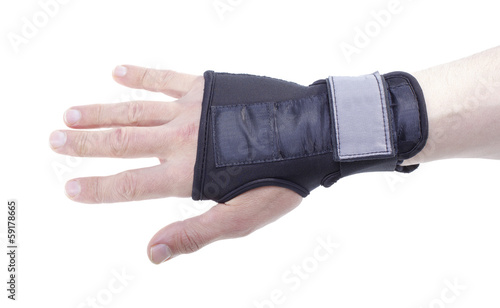 Wrist guard.