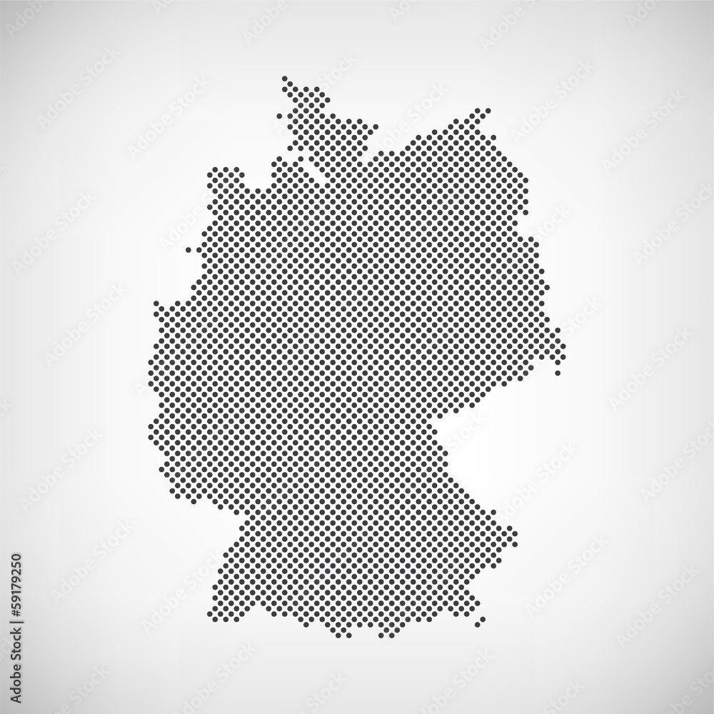 Karte Deutschland Punkte