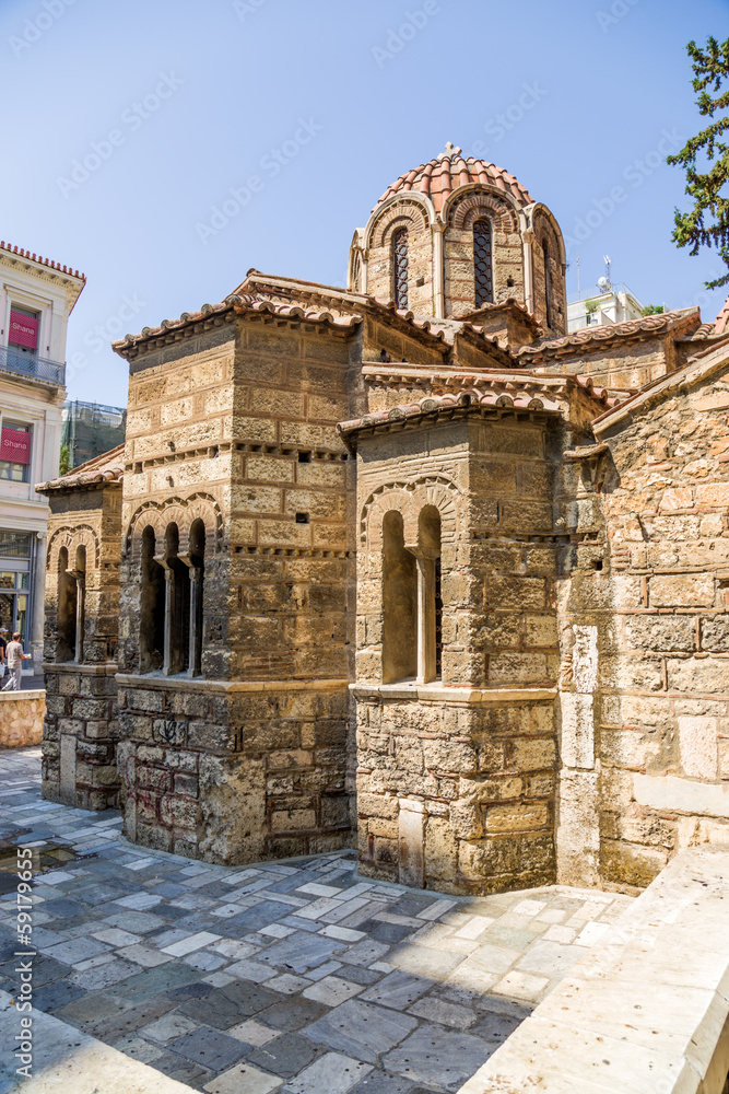 Athens. Church of Panaghia Kapnikarea