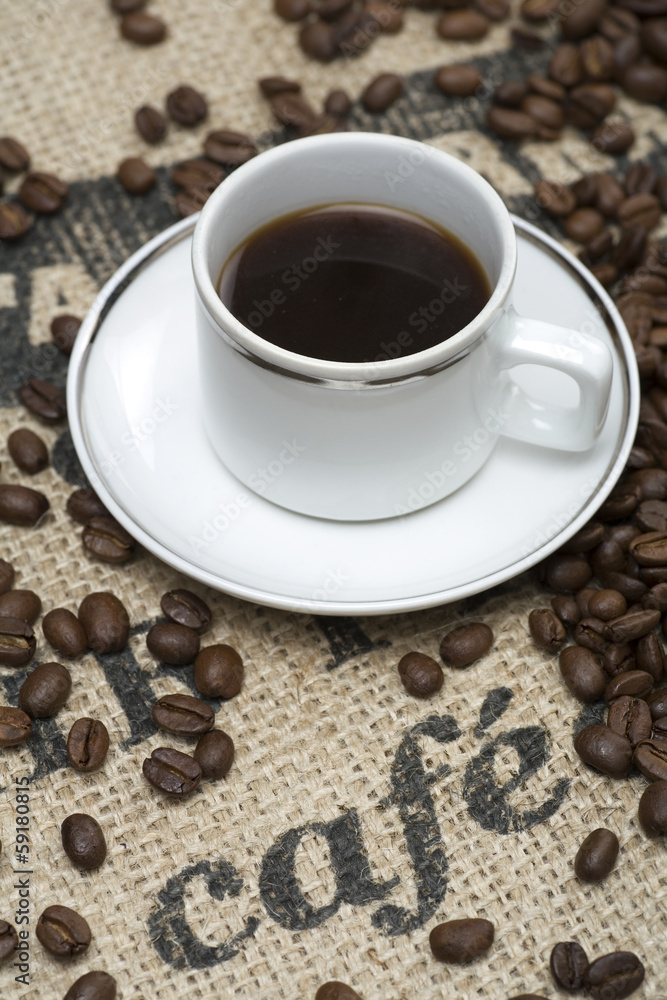 Fototapeta premium Tasse Kaffe