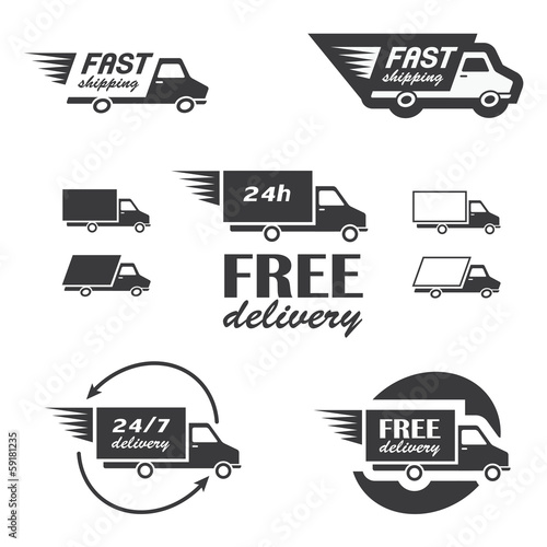 Delivery icons