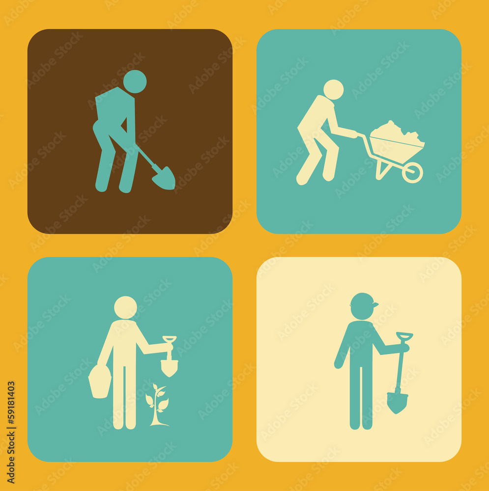 Fototapeta premium under construction