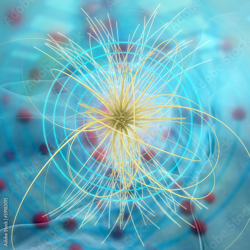 Higgs - teilchen - 3d Render