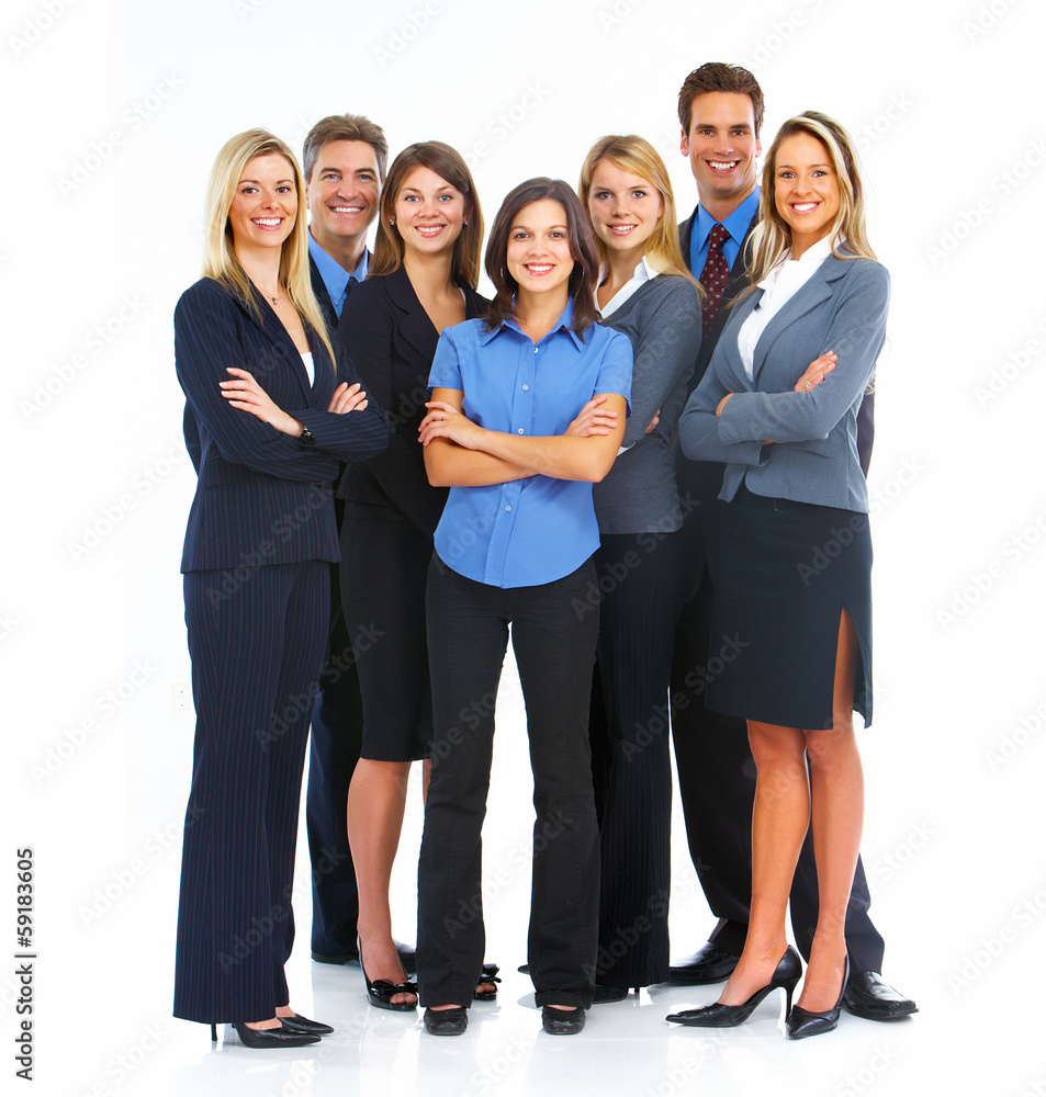 Obraz premium Group of business people.