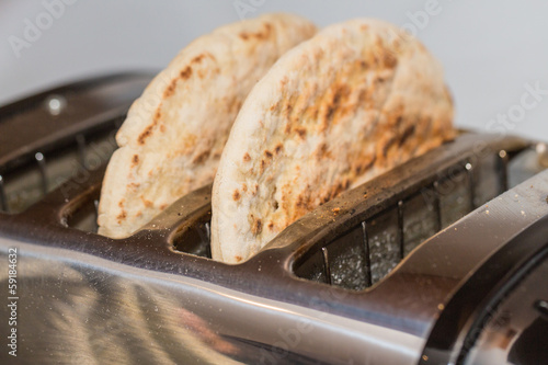 Pitta Bread in a Toaster