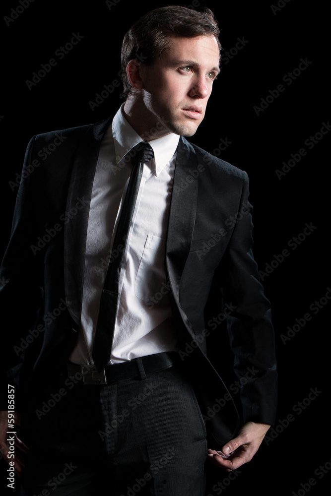Man in Black Suit Man in Black Suit