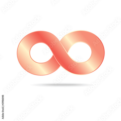 abstract infinity sign