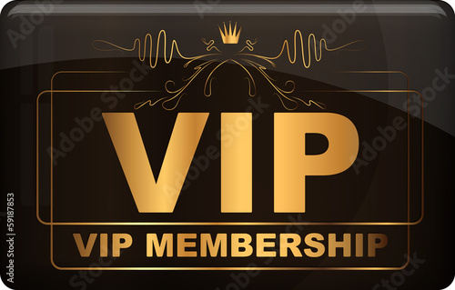 VIP design. Vector illustration.