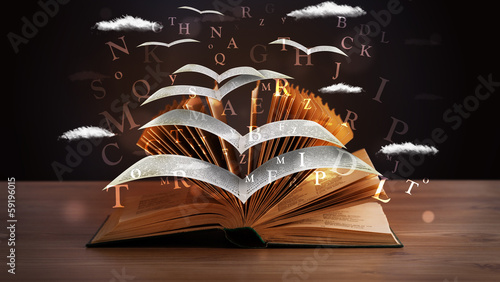 Letters Fly Off the Book Pages To Form PSYCHOLOGY Text, Miscellaneous  Motion Graphics ft. 3d rendering & book - Envato Elements