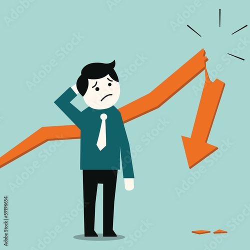 Falling down business