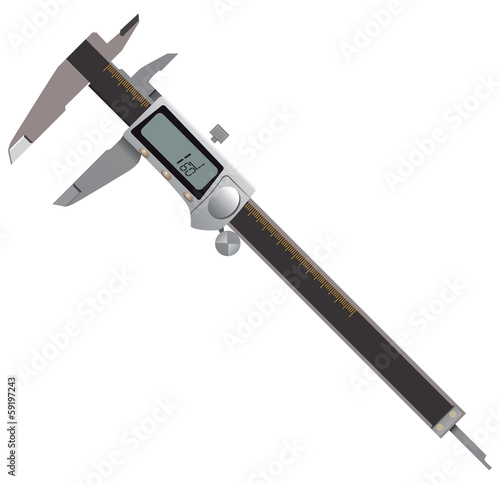 Digital vernier caliper