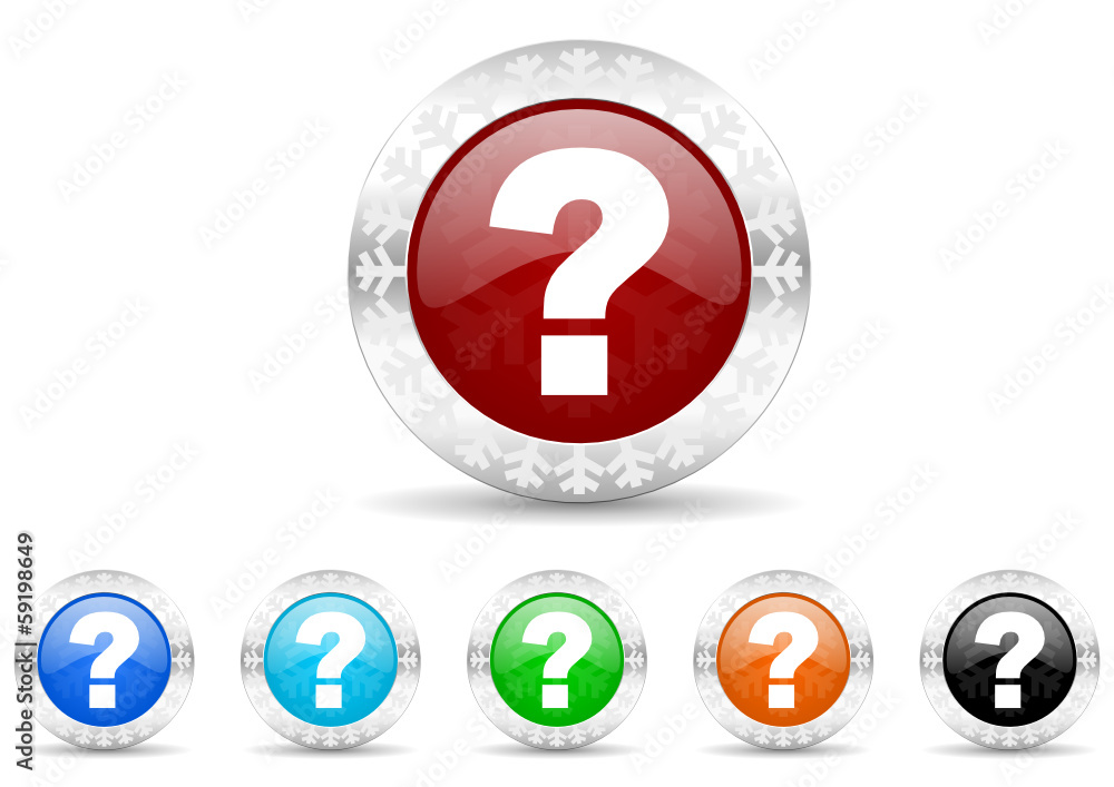 question mark icon vector set question mark icon vector set