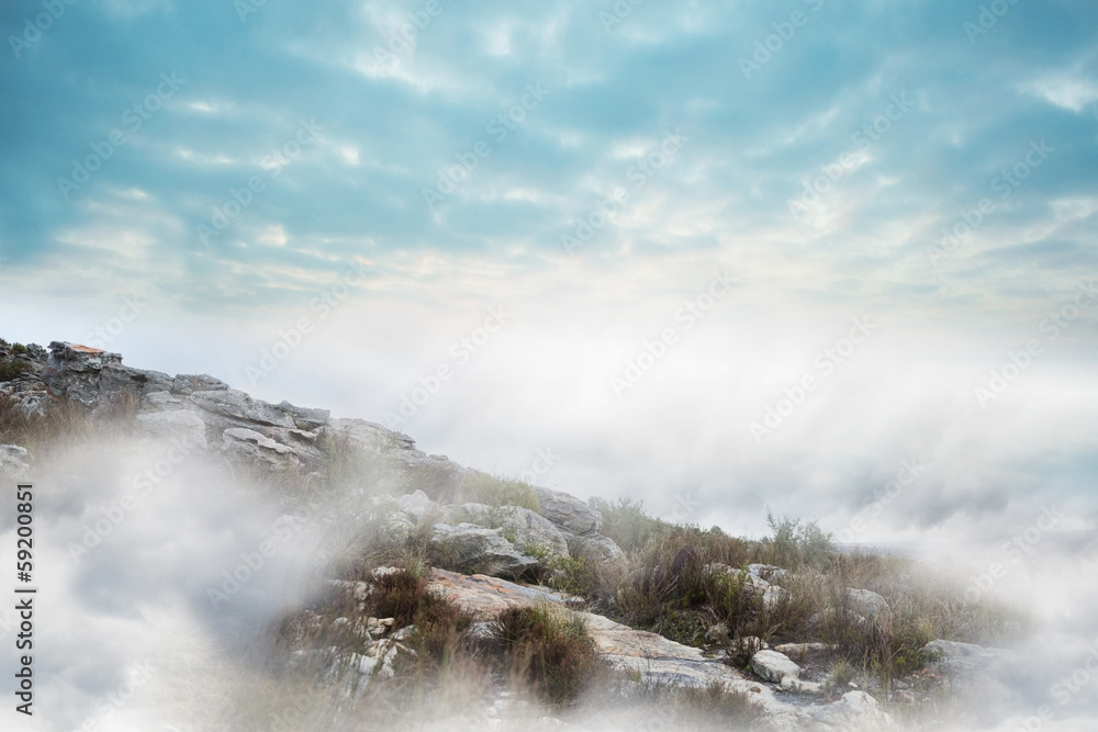 Fototapeta premium Misty landscape