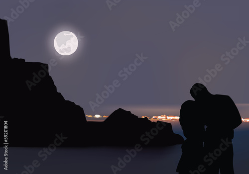 paesaggio notturno