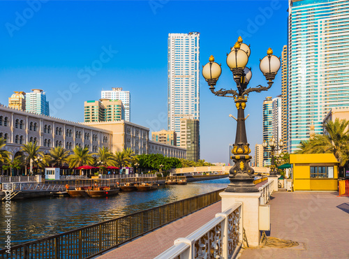 Sharjah - third largest and most populous city in UAE photo