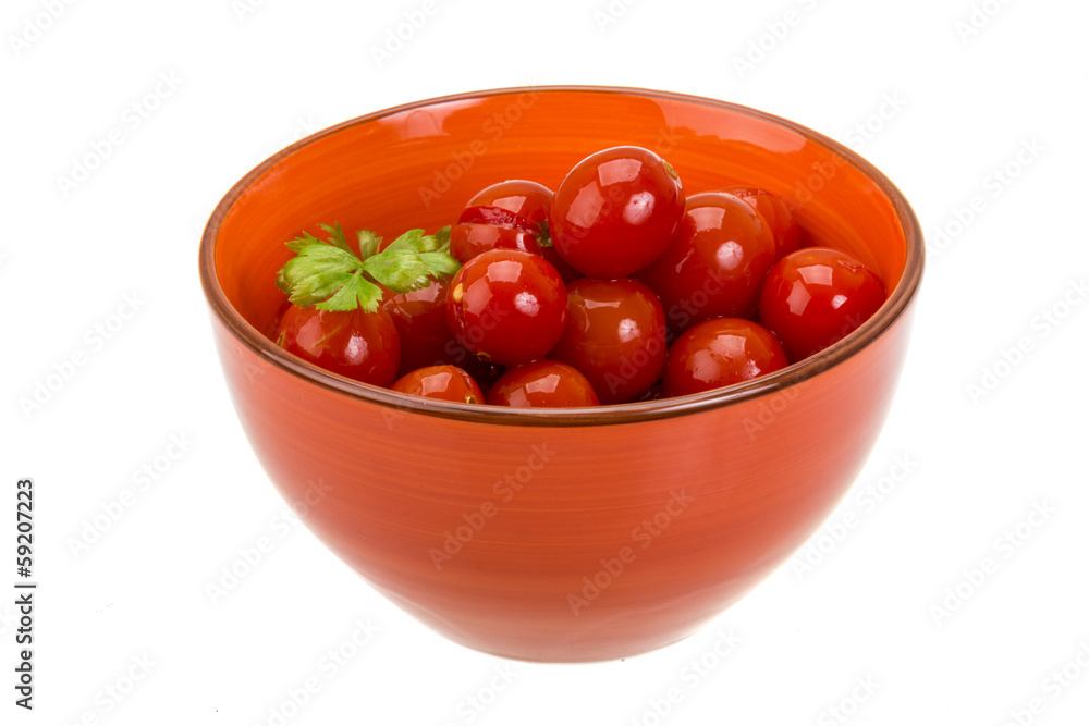 Marinated cherry tomato Marinated cherry tomato