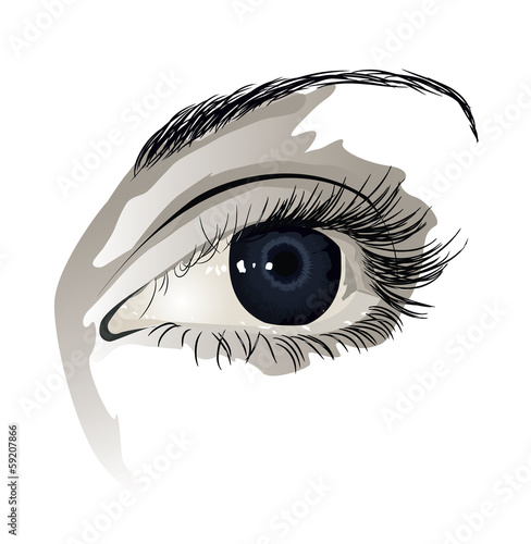Woman eye