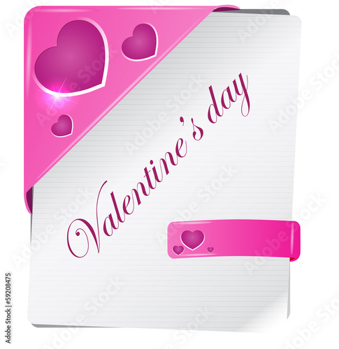 Notebook design with calendar