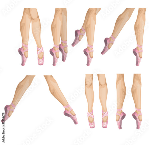 collection of ballet slippers