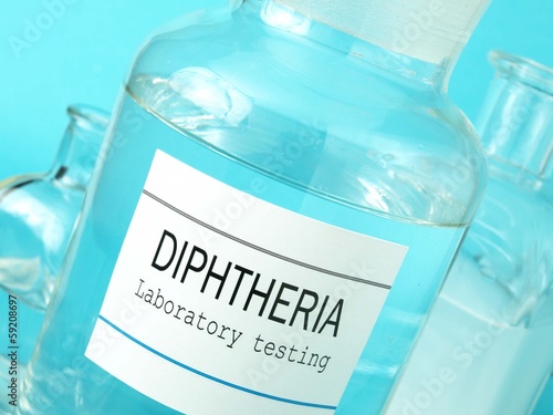 Bild auf Leinwand Human diphtheria