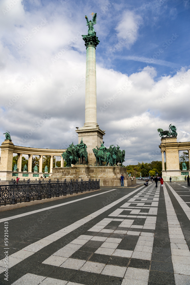 Budapest. Millenary Monument