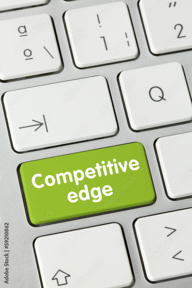 Competitive edge. Keyboard