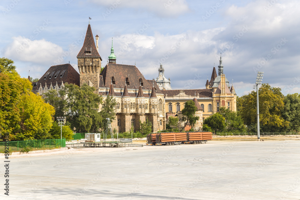 Budapest. Vajdahunyad Castle