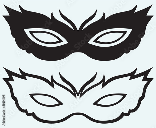 Masks for masquerade costumes