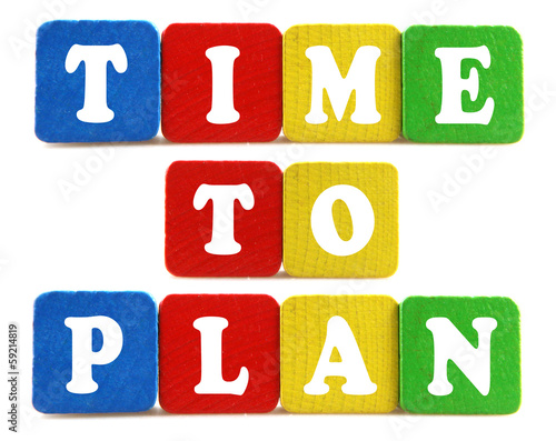 Free Download time to plan concept - GFXLoad
