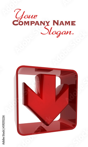 Red arrow icon