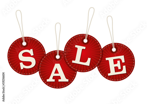 Vintage Sale Retail Labels
