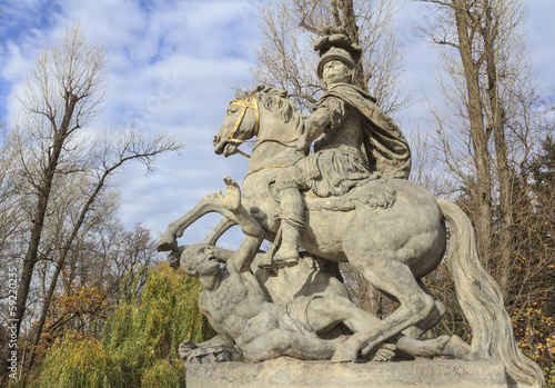 Monument of John III Sobieski in Warsaw  Agrykola street