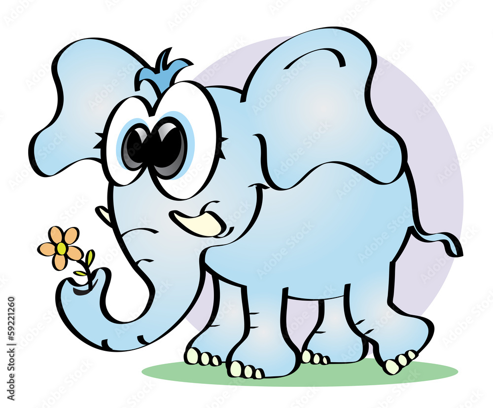 Obraz premium Éléphant