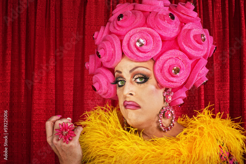 Canvastavla Conceited Drag Queen