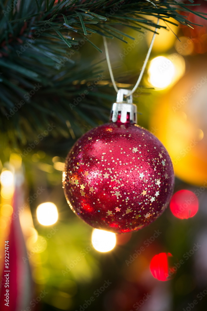 Fototapeta premium decoration for christmas holy tree