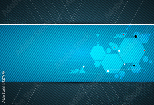 abstract retro digital computer technology business background
