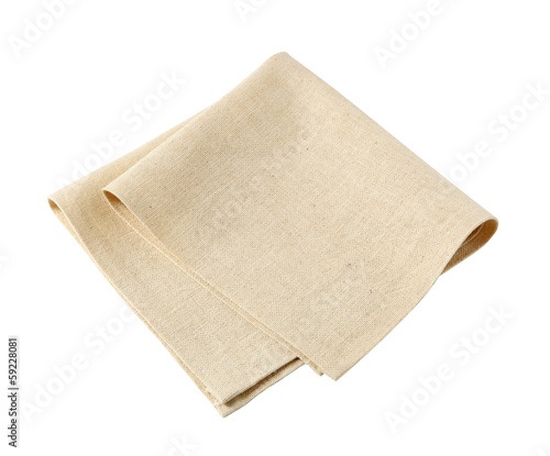 Linen napkin photo