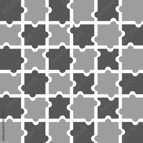 Disconnected puzzle pieces